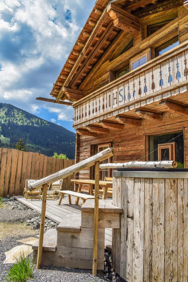 Вилла Schrofen Chalets Юнгхольц Экстерьер фото